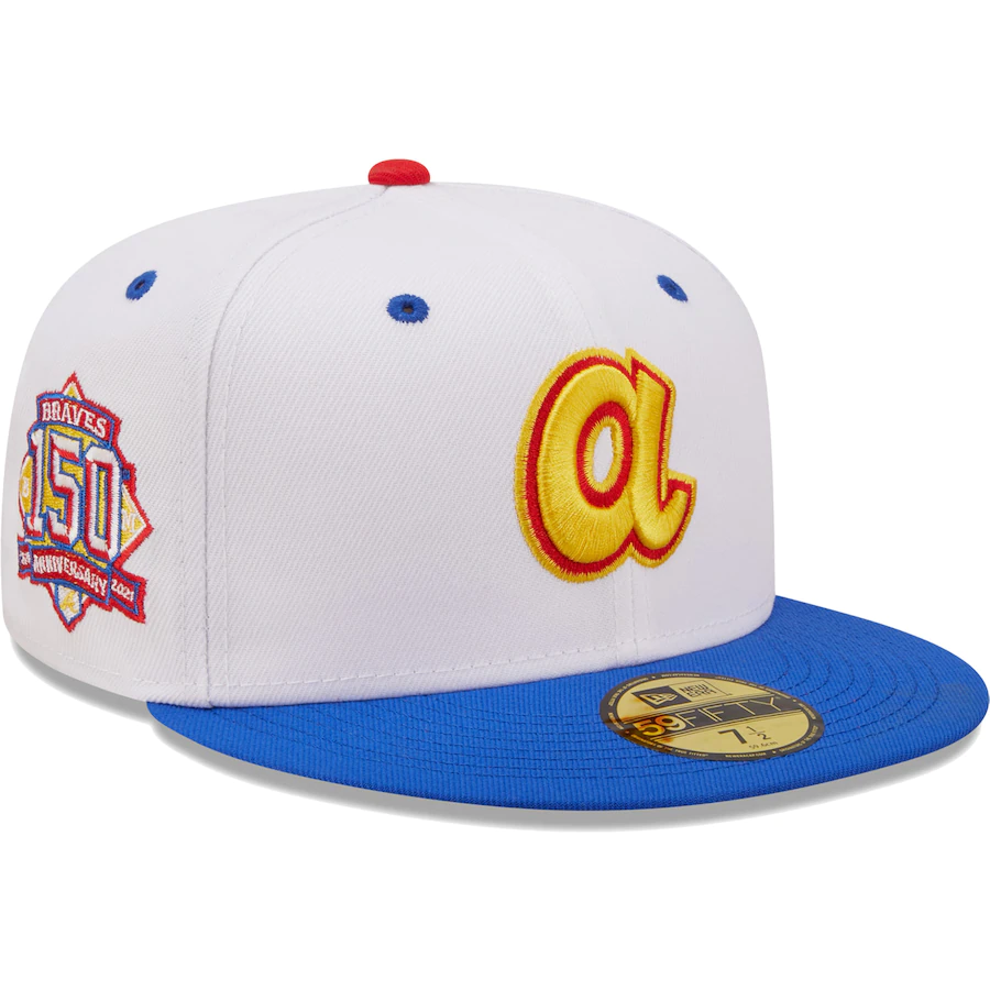 New Era Atlanta Braves 150th Anniversary Cherry Lolli 59FIFTY Fitted Hat