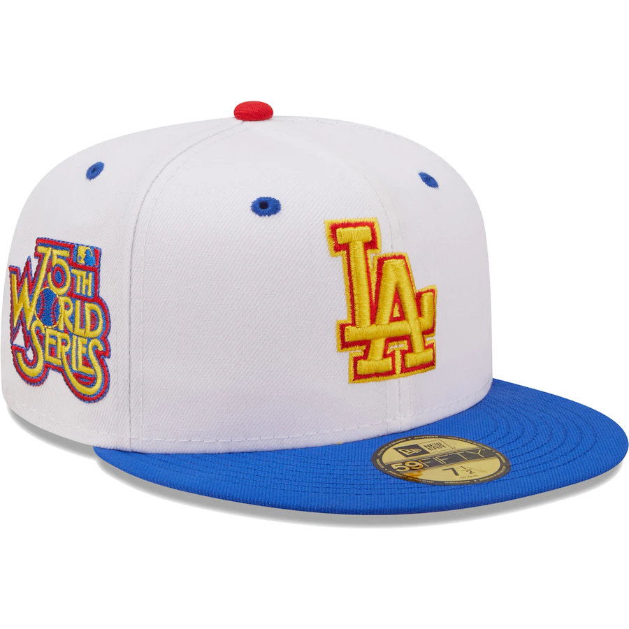 New Era Los Angeles Dodgers 75th World Series Cherry Lolli 59FIFTY Fitted Hat