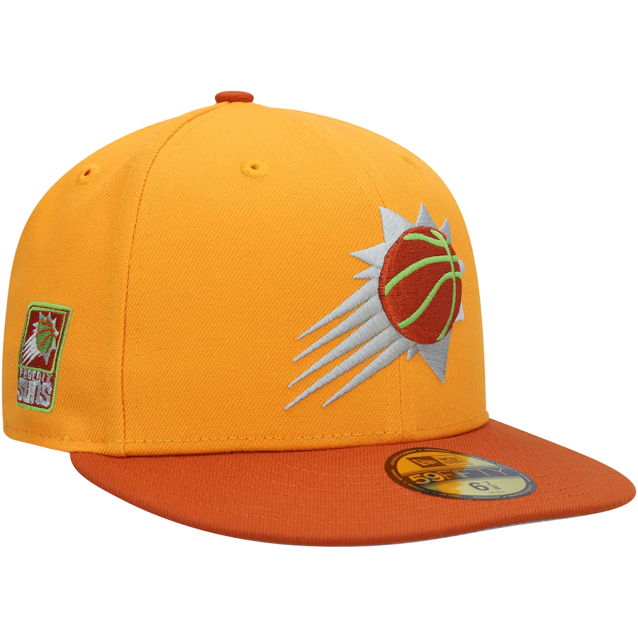 New Era Phoenix Suns Gold/Rust 2022 59FIFTY Fitted Hat