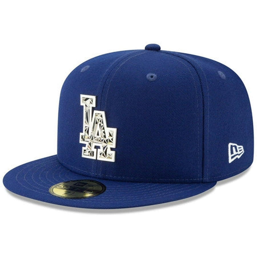 New Era Los Angeles Dodgers Royal Fractured Metal 59FIFTY Fitted Hat