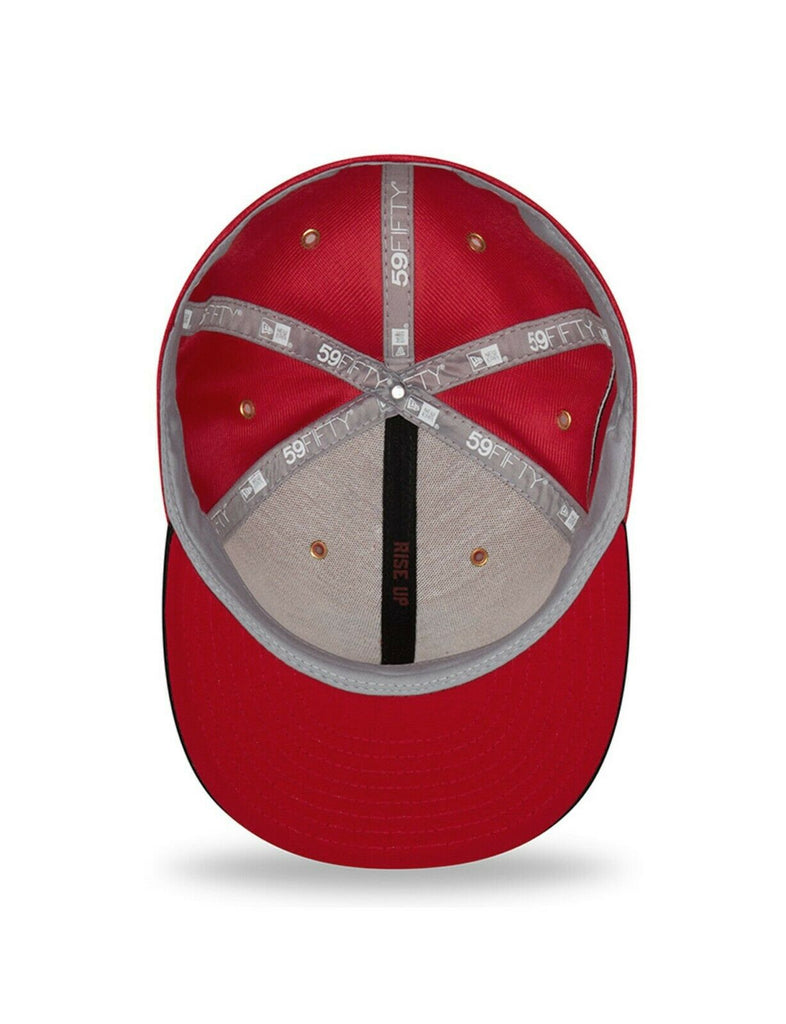 New Era Atlanta Falcons Red Heather Sideline 59FIFTY Fitted Hat