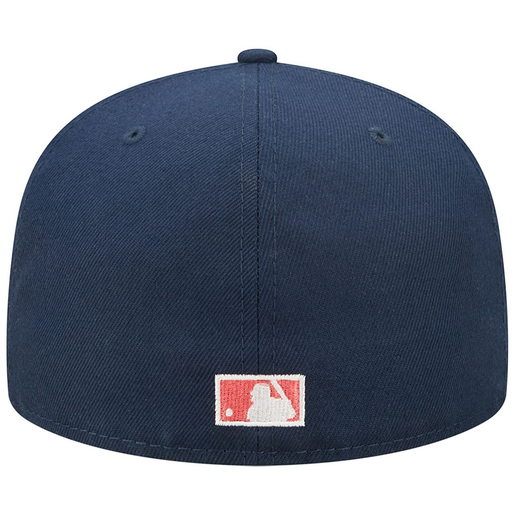 New Era Navy Detroit Tigers Cooperstown Collection Lava Undervisor 59FIFTY Fitted Hat