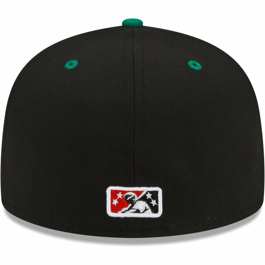 New Era Black/Green Albuquerque Isotopes Theme Night 59FIFTY Fitted Hat