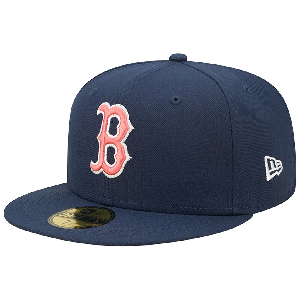 New Era Navy Boston Red Sox 2013 World Series Lava Undervisor 59FIFTY Fitted Hat