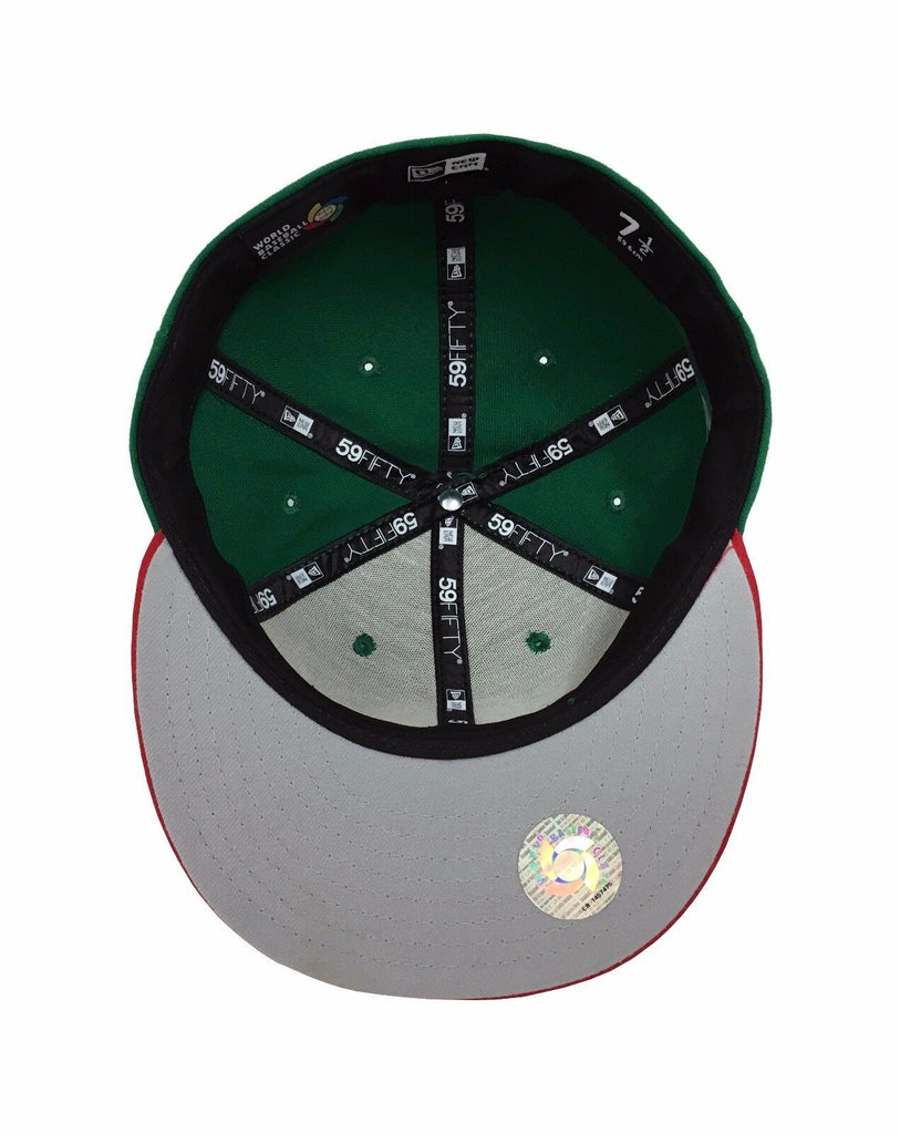 New Era Mexico World Baseball Green/Red 20017 59FIFTY Fitted Hat