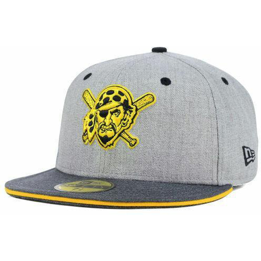 New Era Pittsburgh Pirates Heather Shadow 59FIFTY Fitted Hat