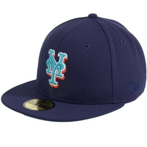 New Era New York Mets Shea Stadium Ice Cold Fashion 59FIFTY Fitted Hat