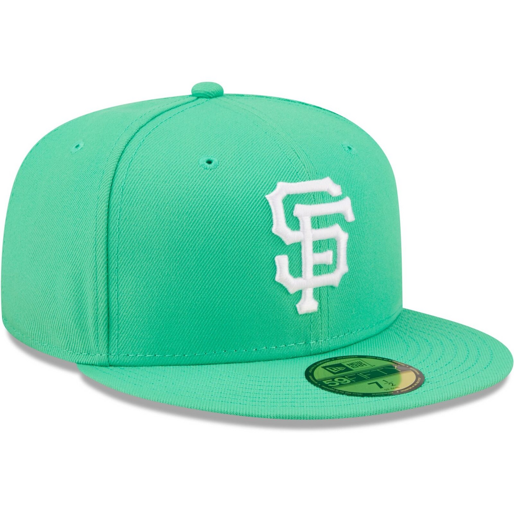 New Era Island Green Logo White San Francisco Giants 59FIFTY Fitted Hat