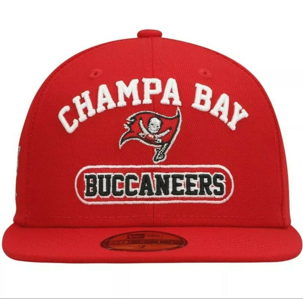 New Era Champa Bay Buccaneers Red 59FIFTY Fitted Hat