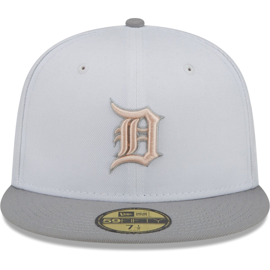 New Era White/Gray Detroit Tigers 2006 World Series 59FIFTY Fitted Hat