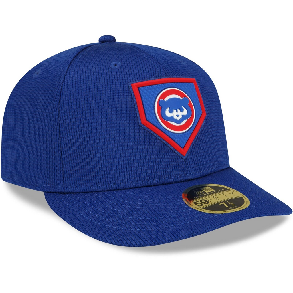 New Era Royal Chicago Cubs 2022 Clubhouse Alternate Logo Low Profile 59FIFTY Fitted Hat