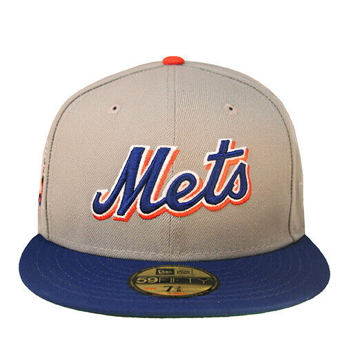 New Era New York Mets 1964~2008 Shea Stadium Grey 59FIFTY Fitted Hat