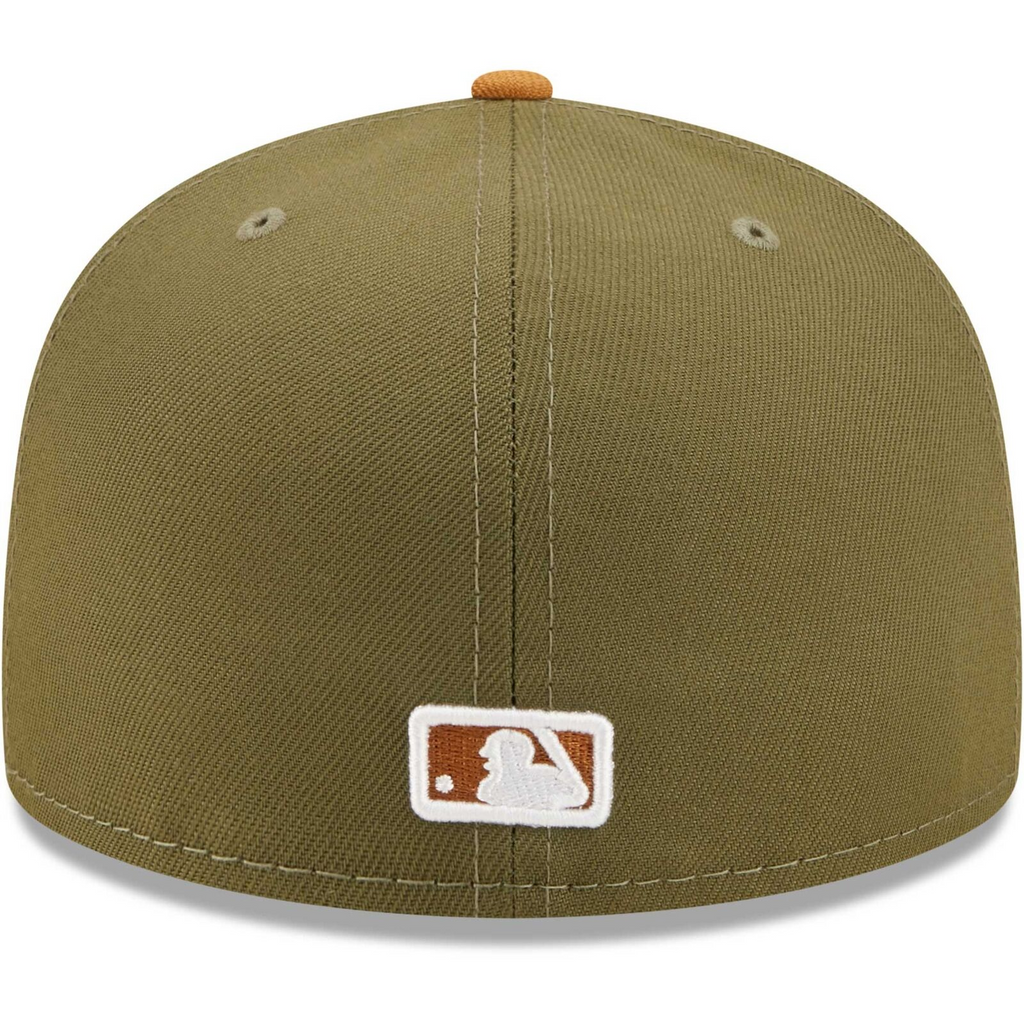 New Era Houston Astros Olive/Brown Two-Tone Color Pack 59FIFTY Fitted Hat