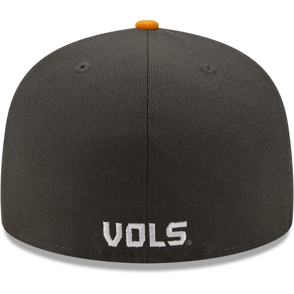 New Era Gray Tennessee Volunteers Scribble 59FIFTY Fitted Hat