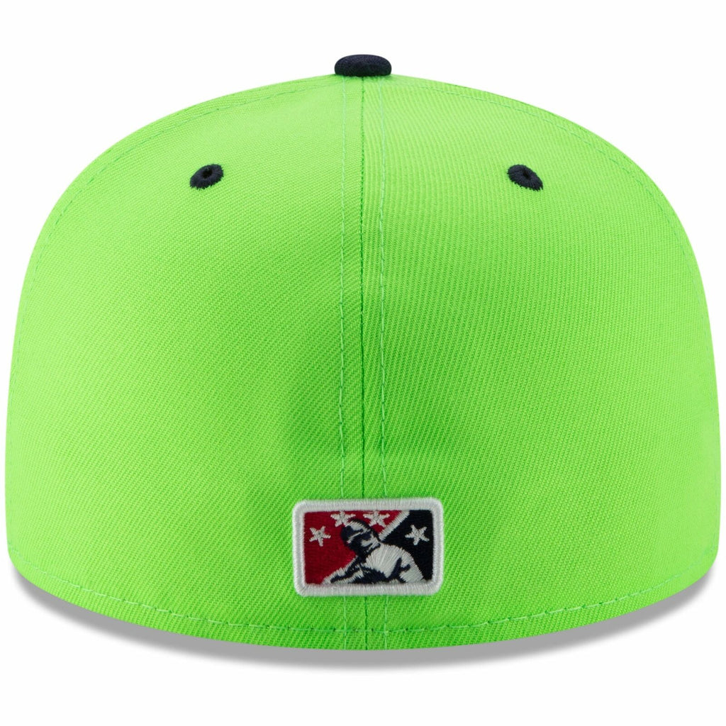 New Era Durham Bulls Neon Green/Navy Copa de la Diversion 59FIFTY Fitted Hat
