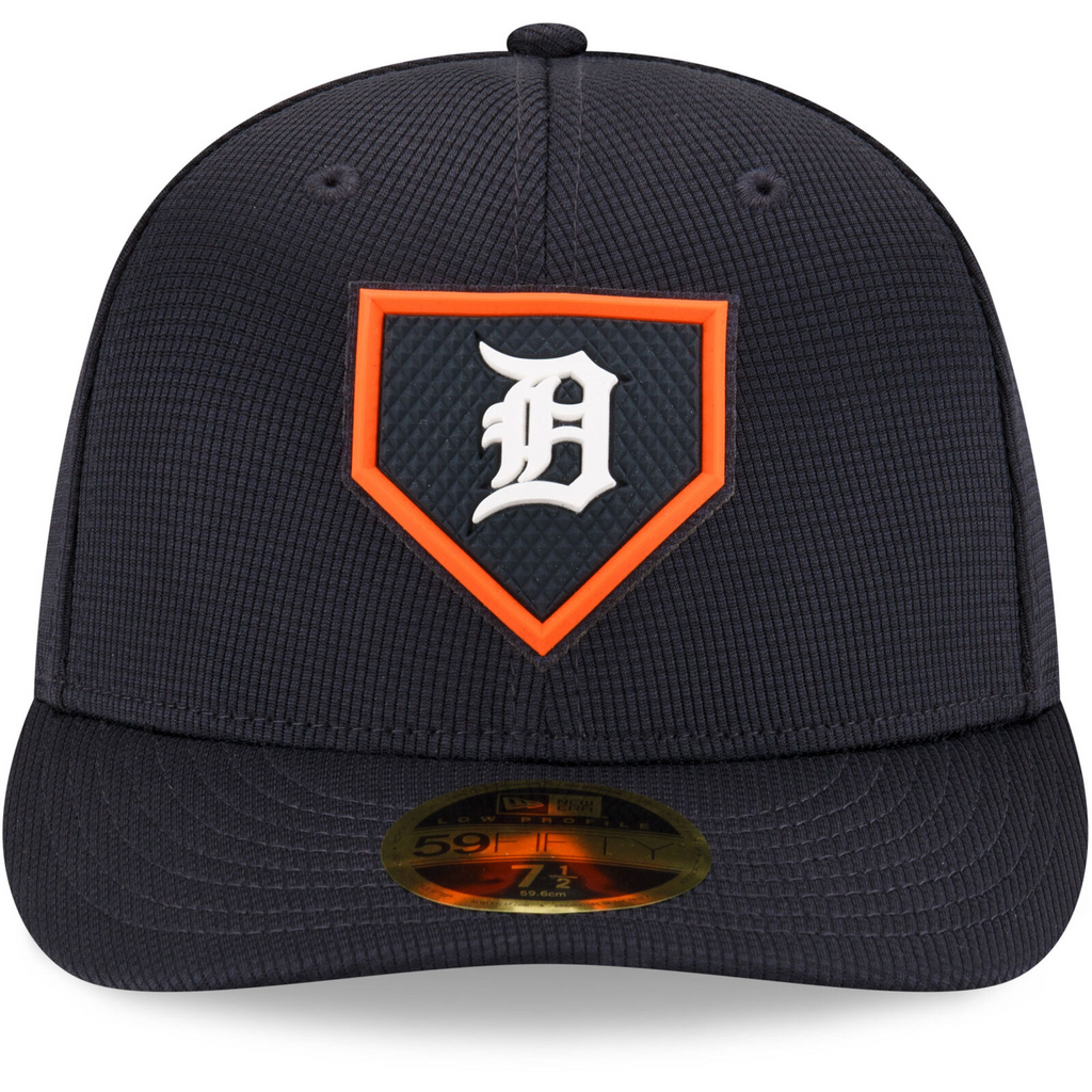 New Era Navy Detroit Tigers 2022 Clubhouse Low Profile 59FIFTY Fitted Hat