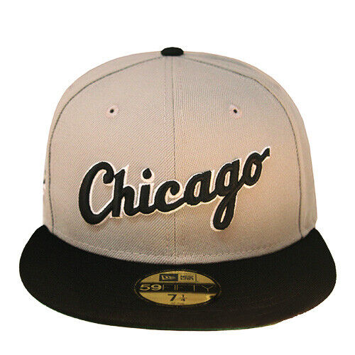 New Era Chicago White Sox 1991 Comiskey Park Inaugural Grey 59FIFTY Fitted Hat