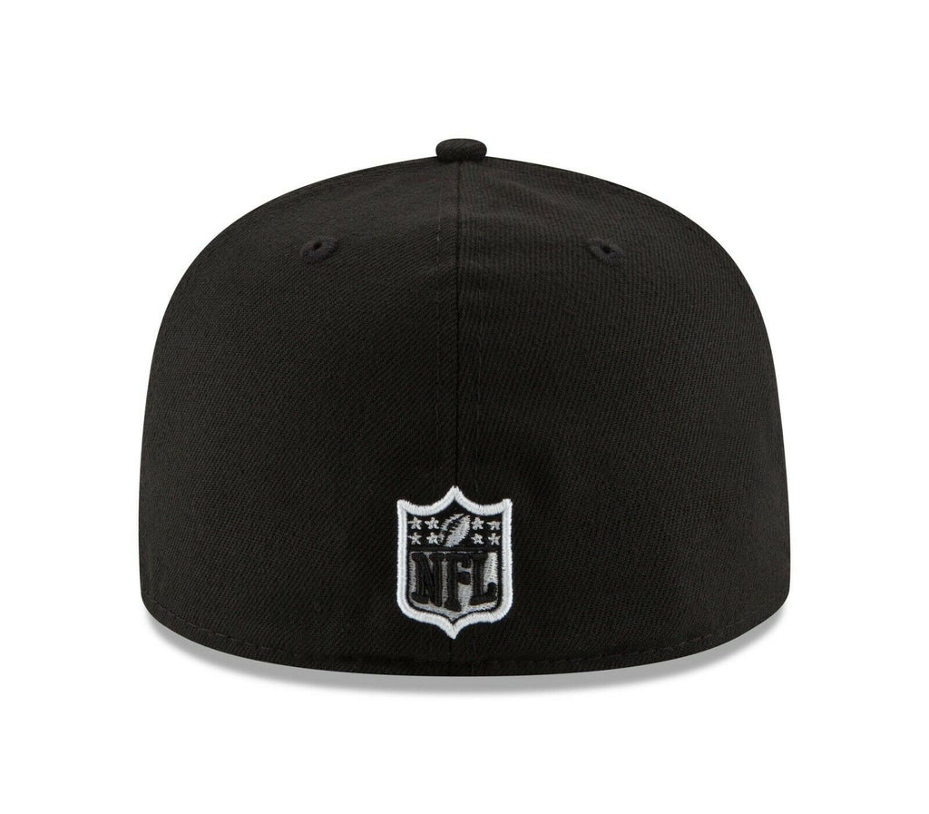 New Era Washington Football Team Black & White 59FIFTY Fitted Hat