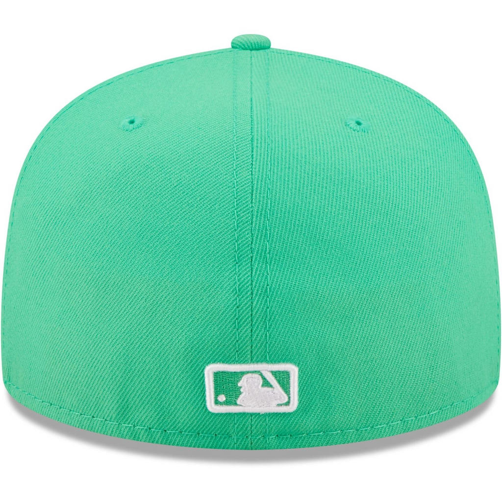 New Era Island Green Logo White Los Angeles Angels 59FIFTY Fitted Hat