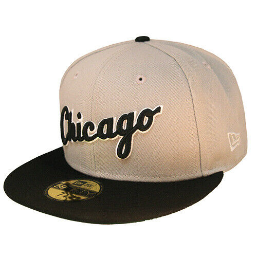 New Era Chicago White Sox 1991 Comiskey Park Inaugural Grey 59FIFTY Fitted Hat