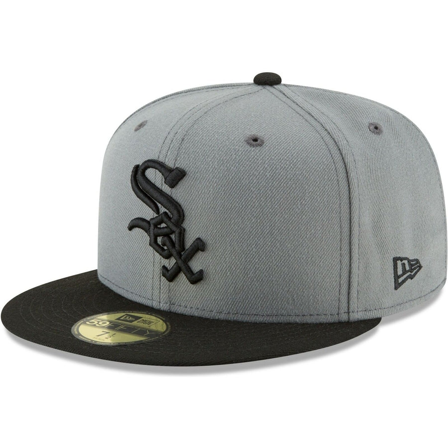 New Era Chicago White Sox Two-Tone Gray/Black 59FIFTY Fitted Hat