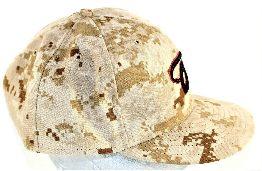 New Era Arizona Diamondbacks Light Tan Camouflage Black Undervisor 59FIFTY Fitted Hat