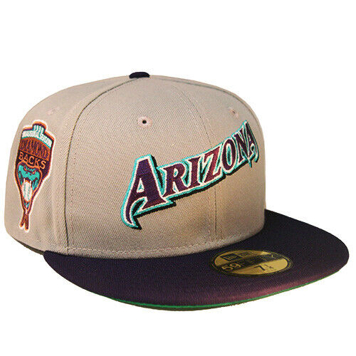 New Era Arizona Diamondbacks 1998 Inaugural Grey/Purple 59FIFTY Fitted Hat