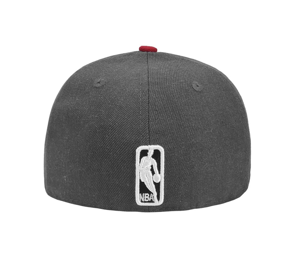 New Era Chicago Bulls Charcoal/Red 59FIFTY Fitted Hat