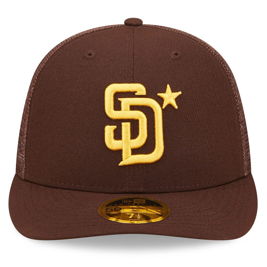 New Era Brown San Diego Padres 2022 MLB All-Star Game Workout Low Profile 59FIFTY Fitted Hat