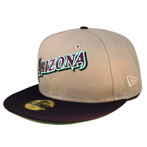 New Era Arizona Diamondbacks 1998 Inaugural Grey/Purple 59FIFTY Fitted Hat
