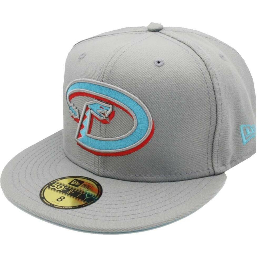 New Era Arizona Diamondbacks Gray/Teal Inaugural Season Patch 59FIFTY Fitted Hat