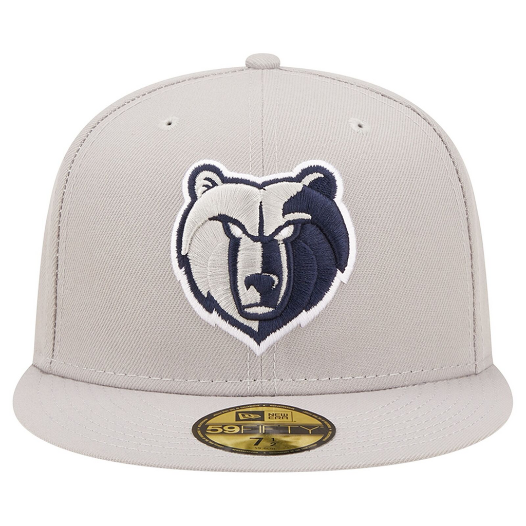 New Era Gray Memphis Grizzlies Team Color Pop 59FIFTY Fitted Hat