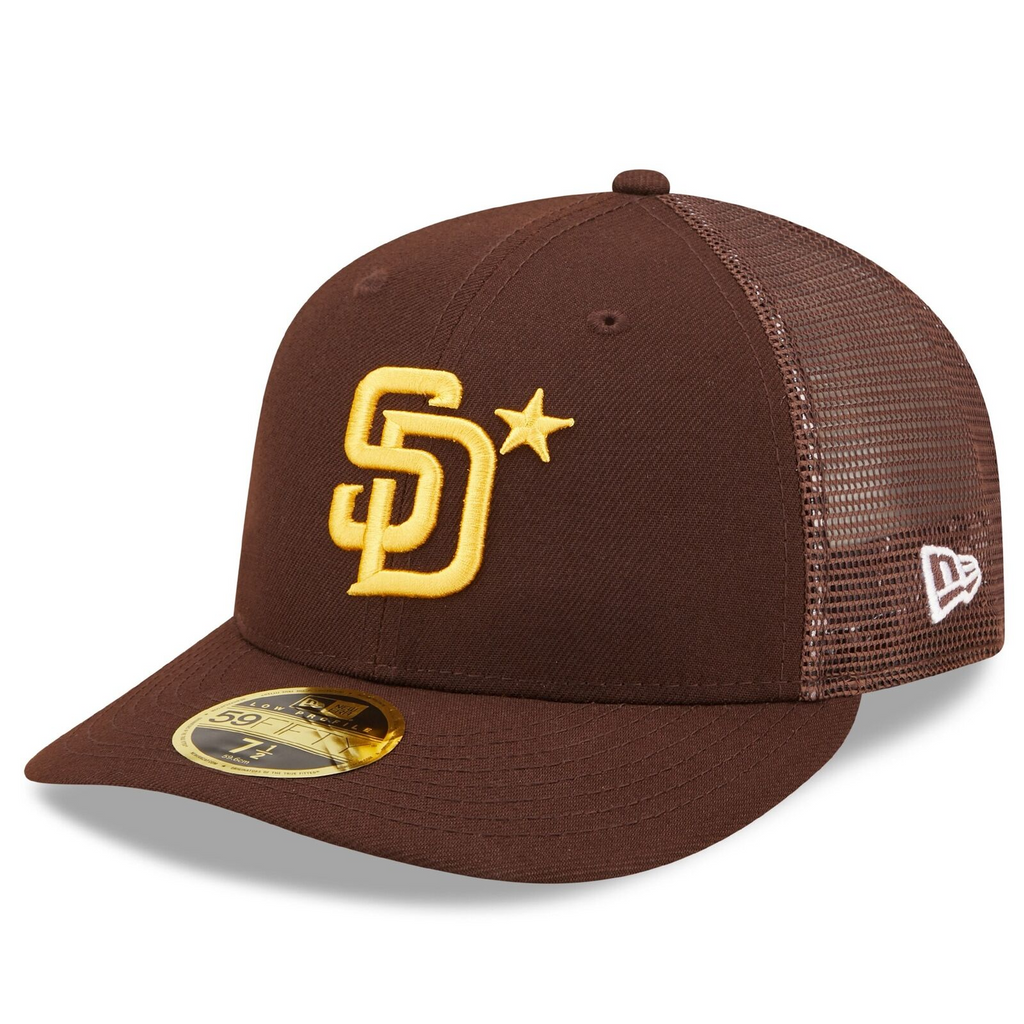 New Era Brown San Diego Padres 2022 MLB All-Star Game Workout Low Profile 59FIFTY Fitted Hat