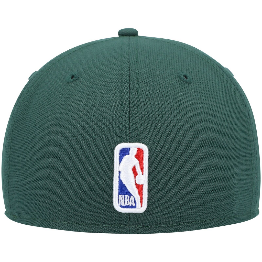 New Era Hunter Green Milwaukee Bucks Elements Tonal 59FIFTY Fitted Hat