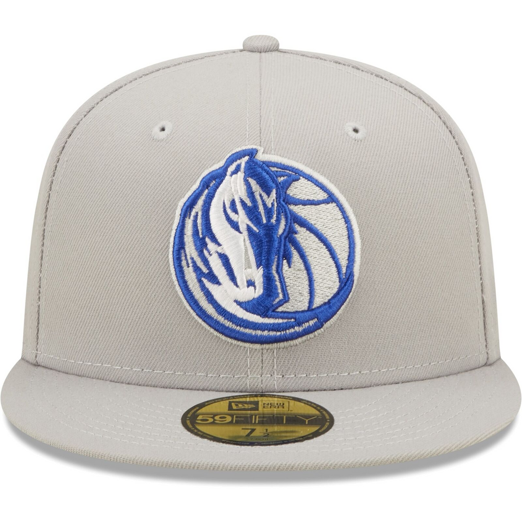 New Era Gray Dallas Mavericks Team Color Pop 59FIFTY Fitted Hat