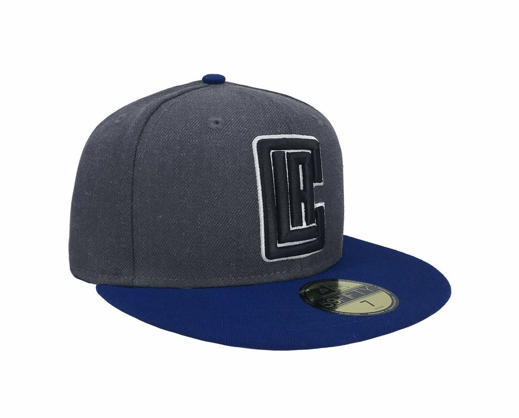 New Era Los Angeles Clippers Charcoal/Royal Blue 59FIFTY Fitted Hat