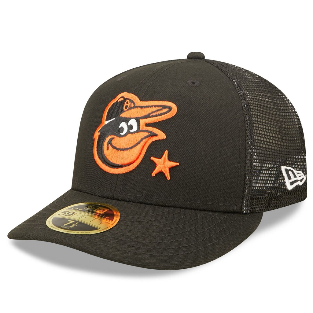 New Era Black Baltimore Orioles 2022 MLB All-Star Game Workout Low Profile 59FIFTY Fitted Hat