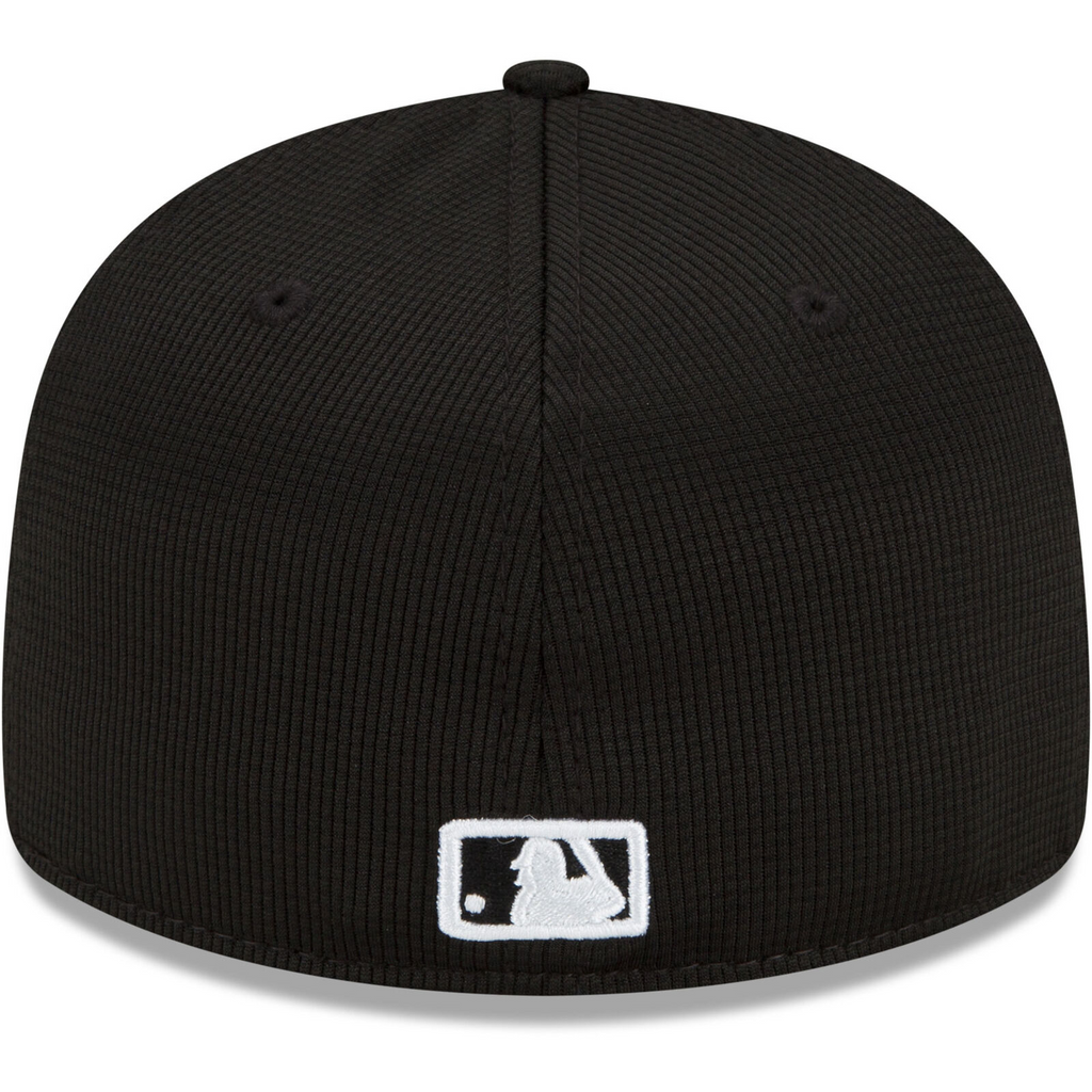 New Era Black Chicago White Sox 2022 Clubhouse Alternate Logo Low Profile 59FIFTY Fitted Hat