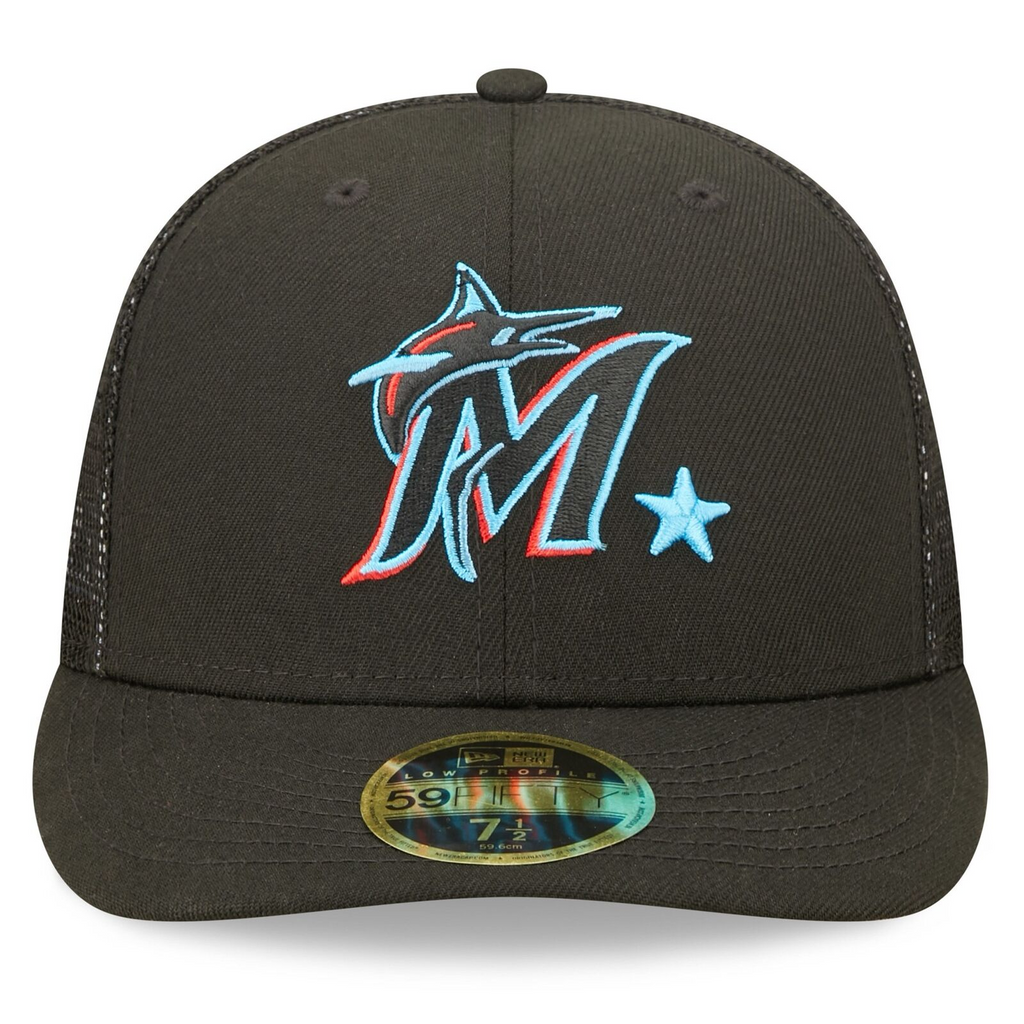New Era Black Miami Marlins 2022 MLB All-Star Game Workout Low Profile 59FIFTY Fitted Hat