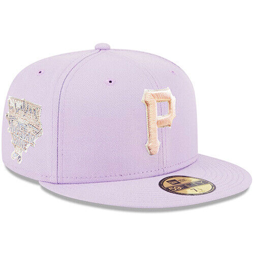 New Era Pittsburgh Pirates Lavender/Blush Pink 59FIFTY Fitted Hat