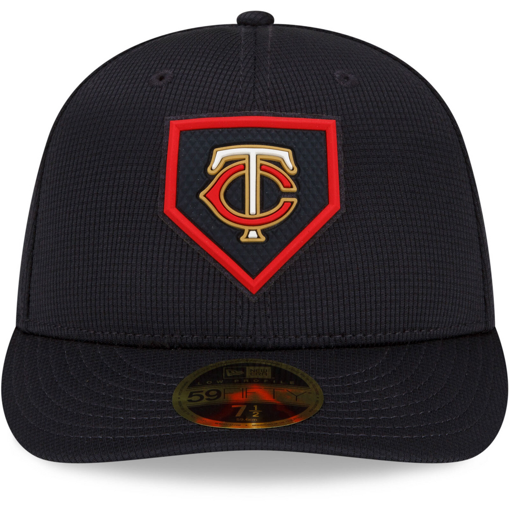 New Era Navy Minnesota Twins 2022 Clubhouse Low Profile 59FIFTY Fitted Hat
