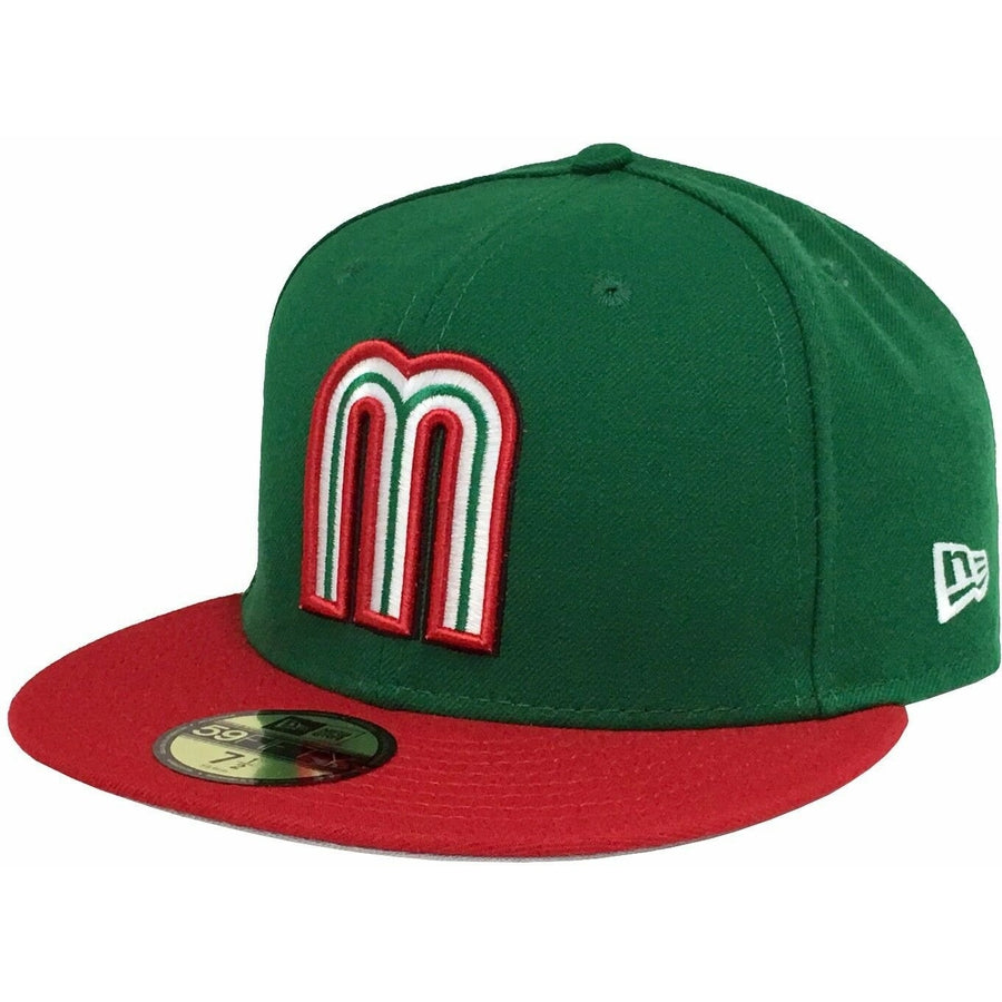 New Era Mexico World Baseball Green/Red 20017 59FIFTY Fitted Hat