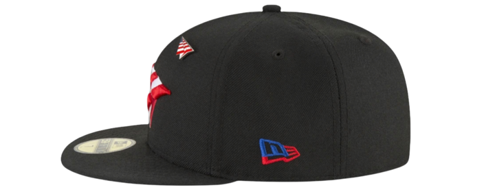 New Era American Dream Black Paper Planes 59FIFTY Fitted Hat