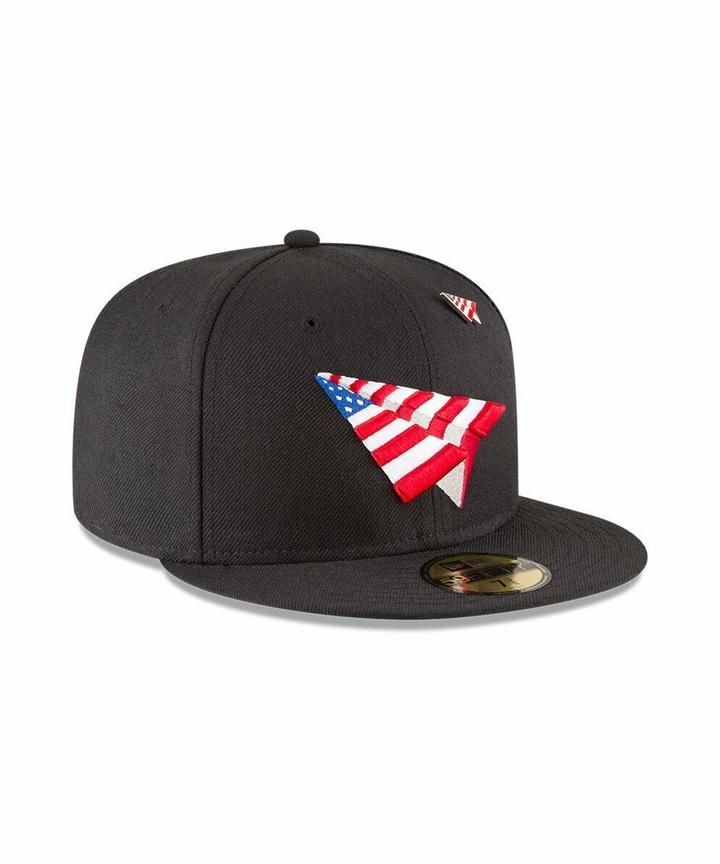 New Era American Dream Black Paper Planes 59FIFTY Fitted Hat