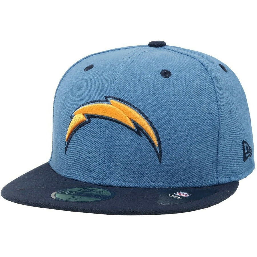 New Era Los Angeles Chargers Sky Blue/Navy 2 Tone 59FIFTY Fitted Hat