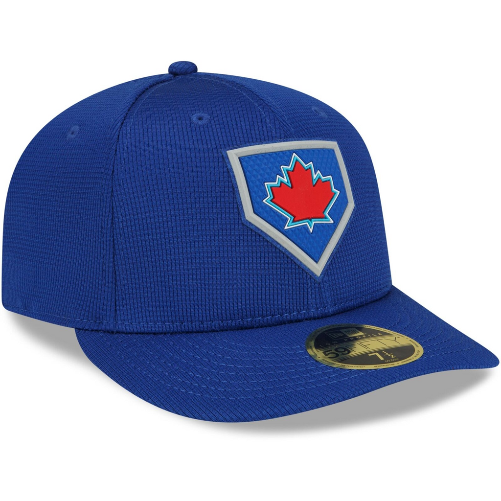 New Era Royal Toronto Blue Jays 2022 Clubhouse Alternate Logo Low Profile 59FIFTY Fitted Hat