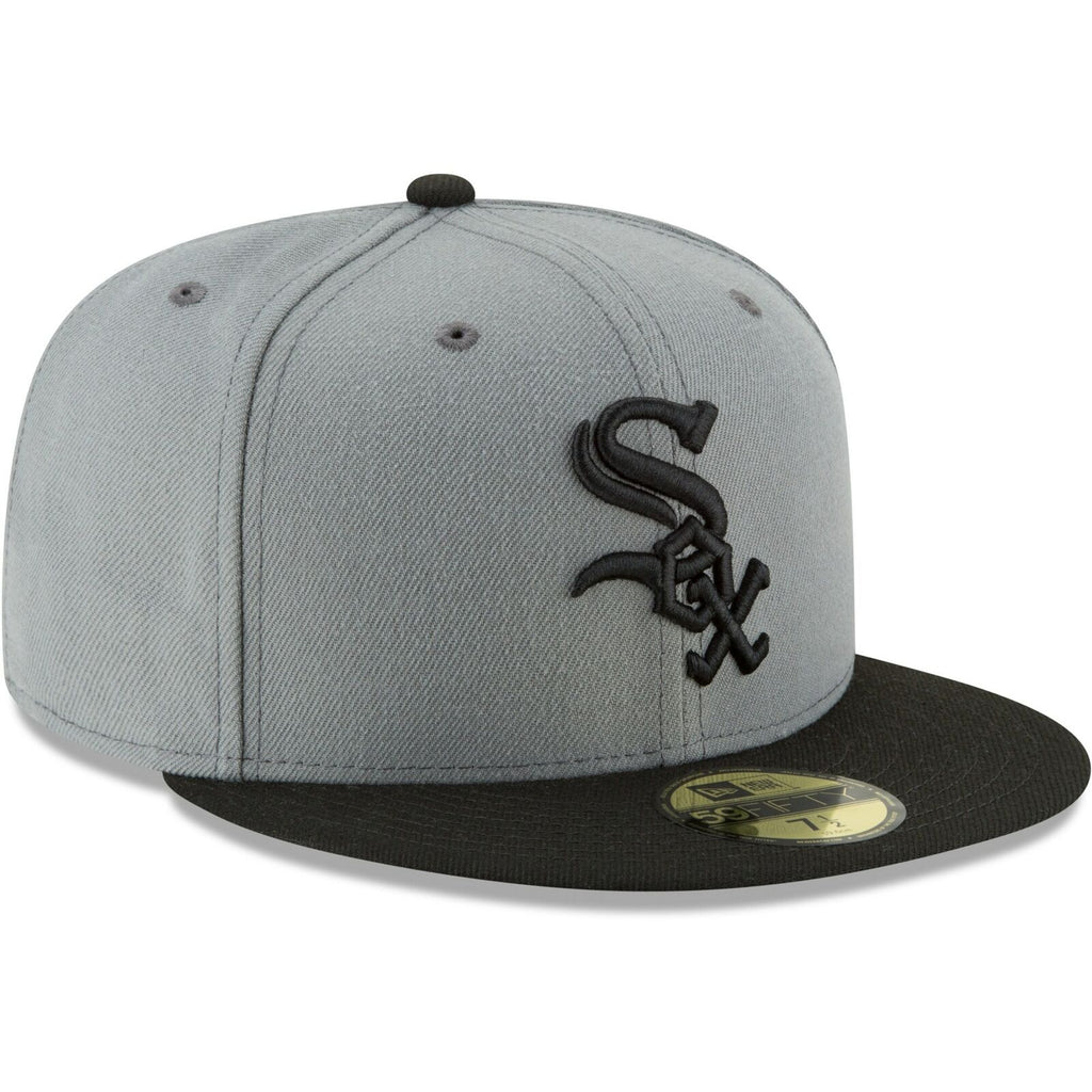 New Era Chicago White Sox Two-Tone Gray/Black 59FIFTY Fitted Hat