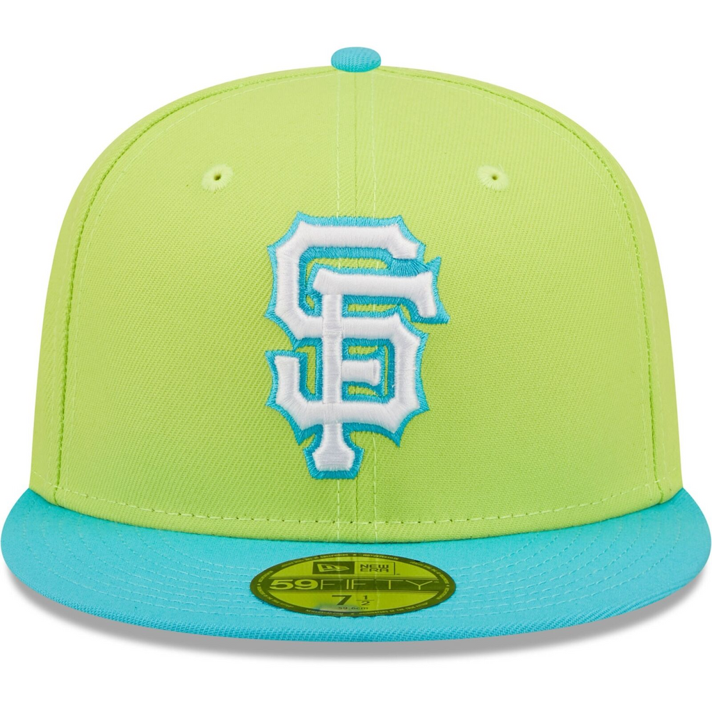 New Era Green San Francisco Giants 2010 World Series Cyber Vice 59FIFTY Fitted Hat