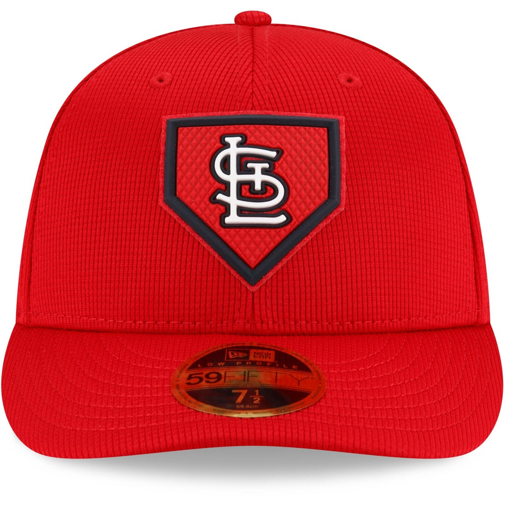 New Era Red St. Louis Cardinals 2022 Clubhouse Low Profile 59FIFTY Fitted Hat
