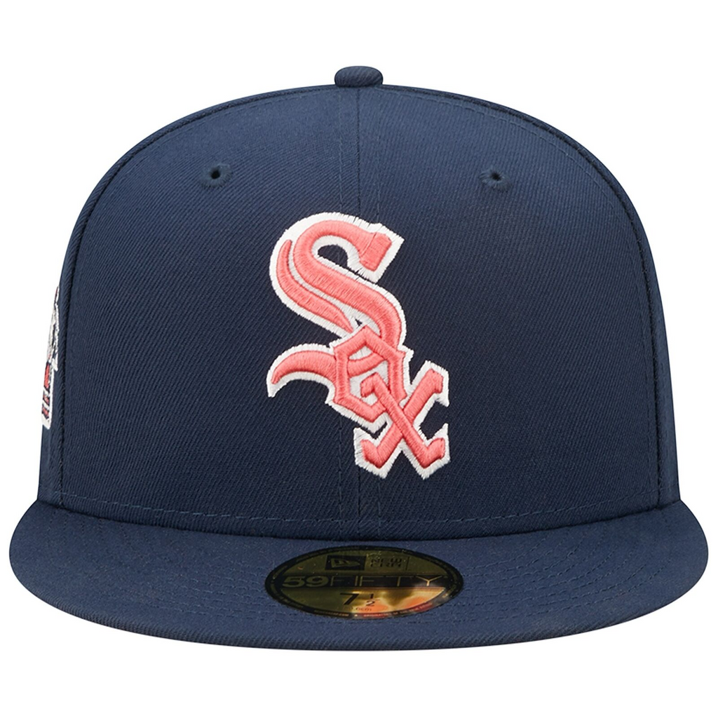New Era Navy Chicago White Sox Comiskey Park Lava Undervisor 59FIFTY Fitted Hat